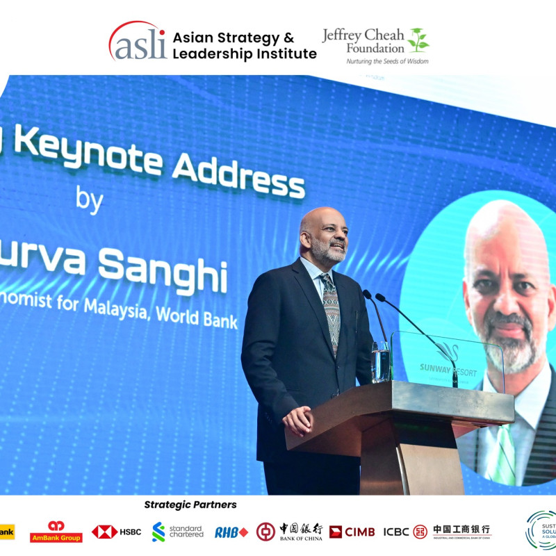 ASLI Banking & Finance Summit 2023 Highlights

Opening Keynote Address by:

Dr Apurva Sanghi, Lead Economist for Malaysia, World Bank

Follow ASLI on social media: https://linktr.ee/aslimyofficial