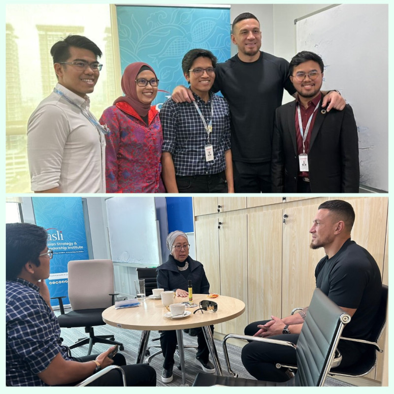 Big thanks to @sonnybillwilliams, the legendary All Blacks player and two-time World Cup winner, for stopping by the ASLI office! Your journey and spirit continue to inspire young people everywhere to chase their dreams with heart and determination.